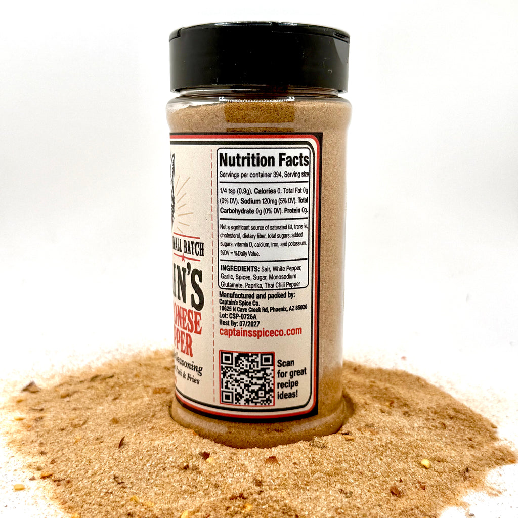 Captain’s Spicy Cantonese Salt & Pepper Mix