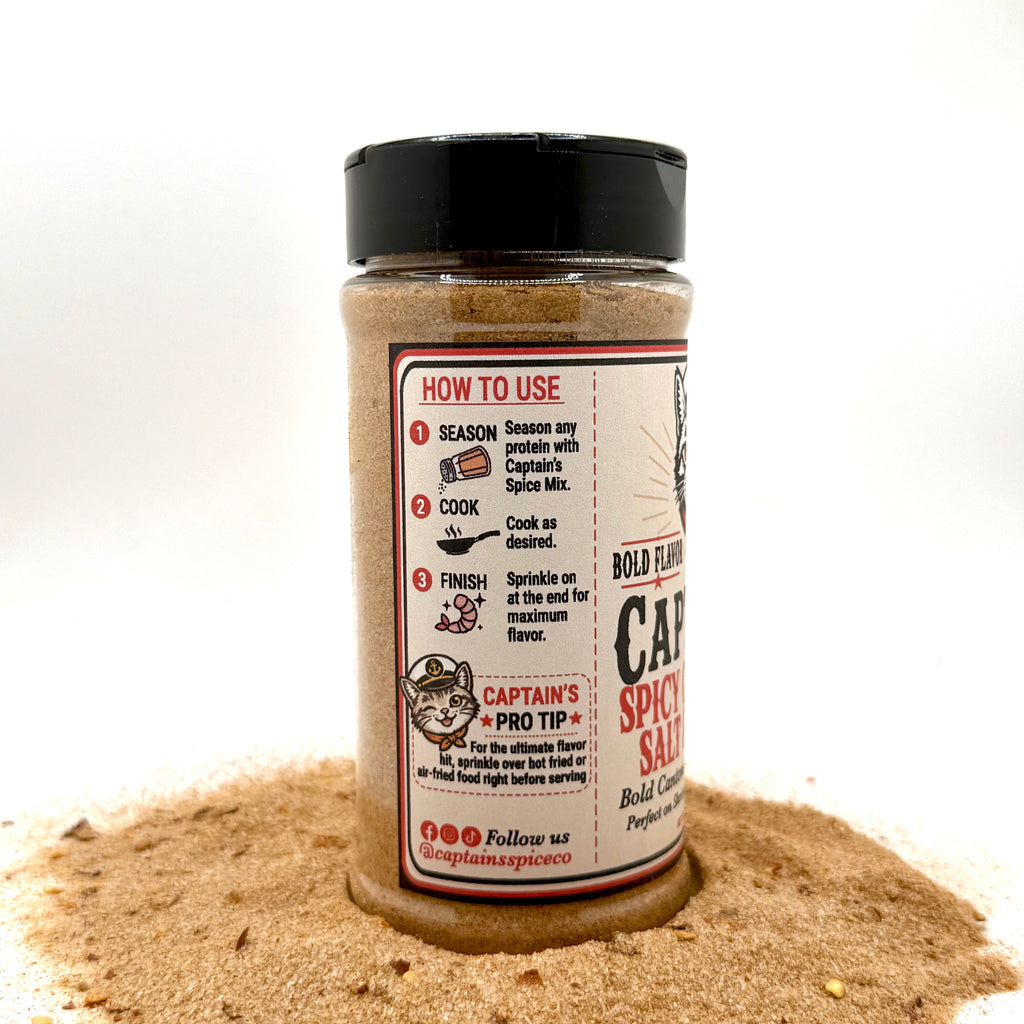 Captain’s Spicy Cantonese Salt & Pepper Mix