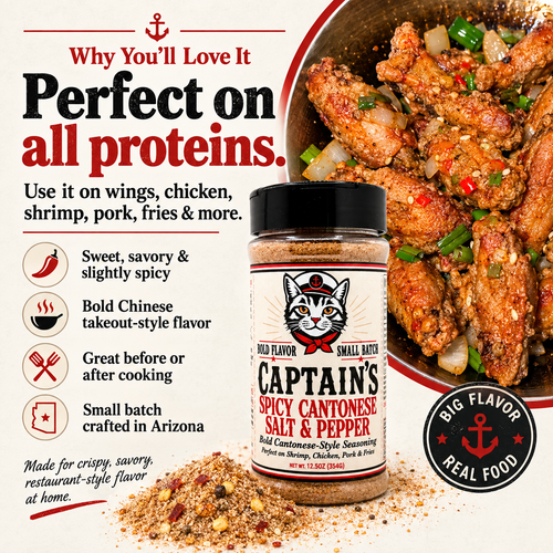 Captain’s Spicy Cantonese Salt & Pepper Mix